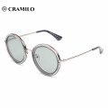 SVD pc frame polarized tac women fashion round sunglasses